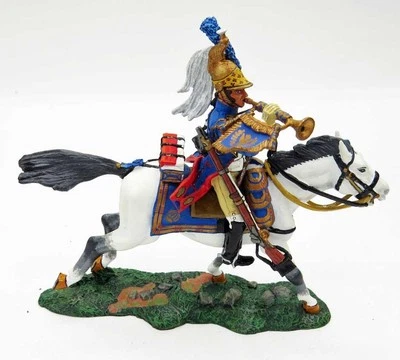 King & Country NA043 Dragoon Bugler - Guerras Napoleónicas - Figura Retirada Foto 1 de 4