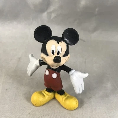 MICKEY MOUSE Vintage 2 pulgadas Mini Figura Disney Foto 1 de 4