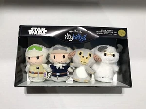Hallmark ITTY BITTYS Star Wars Hoth Set Luke Skywalker Han Solo Tauntauns Wampa - Picture 1 of 7