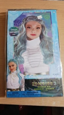 Disney Zombies 3 Addison Peluca Niñas Disfraz Vestir Navidad Foto 1 de 4