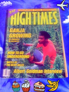HIGH TIMES MAGAZINE,AUGUST '89,ISSUE 168,JAMAICA GROW,JIMMY GESTAPO PRUNING,EXC! - Picture 1 of 13