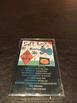 FACTORY SEALED CASSETTE TAPE SOFT ROCK THE ROOTS OF ROCK - Image 1 of 2