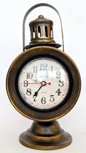 NEW Retro Style Carriage Lamp Clock - Picture 1 of 10