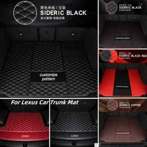 For Lexus Car Trunk Mat Custom Carpets All Weather Pu Leather Anti-slip Mats - Foto 1 di 34