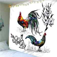 Flowers And Golden Pheasant 3D Wall Hang Cloth Tapestry Fabric Decorations Decor