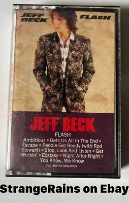 Jeff Beck - FLASH - Cassette Tape - 1812 Overture / Bolero PLAY TESTED / SOUNDS - Image 1 of 4