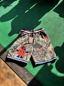 Supreme Mitchell & Ness NCAA Shorts Size Small Syracuse NEW WITH TAGS - Picture 1 of 5