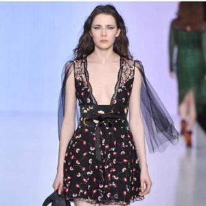 Cintura donna fascia larga floreale raso seta obi kimono giapponese Yukata - Foto 1 di 10