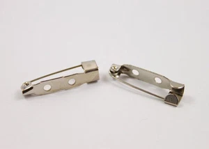 1000PCS 1" Wholesale Bulk Brooch Back Safety Catch Bar Pins DIY Craft Supplies - Picture 1 of 1