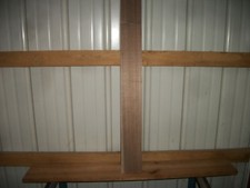 1PC WALNUT LUMBER WOOD KILN DRIED BOARD 38 15/16"X 4 5/16"X 15/16" LOT 758Z FLAT