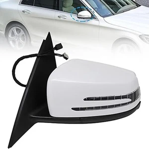 Espejo retrovisor lateral pasajero blanco compatible con mercedes-benz c250 2012-2014 derecho - Imagen 1 de 7
