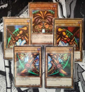 YU-GI-OH! SET COMPLETO PROIBITO EXODIA QUARTER CENTURY 25TH MP23 MP24 NM YUGIOH - Foto 1 di 1