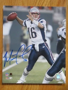 MATT CASSEL signed 8x10 Photo NEW ENGLAND PATRIOTS COA - Picture 1 of 1