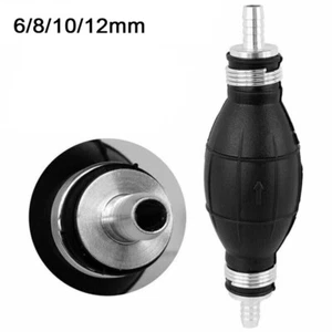 6-12mm Fuel Primer Bulb Hand Pump Diesel Petrol Gas Priming Non Return Valve Car - Picture 1 of 13