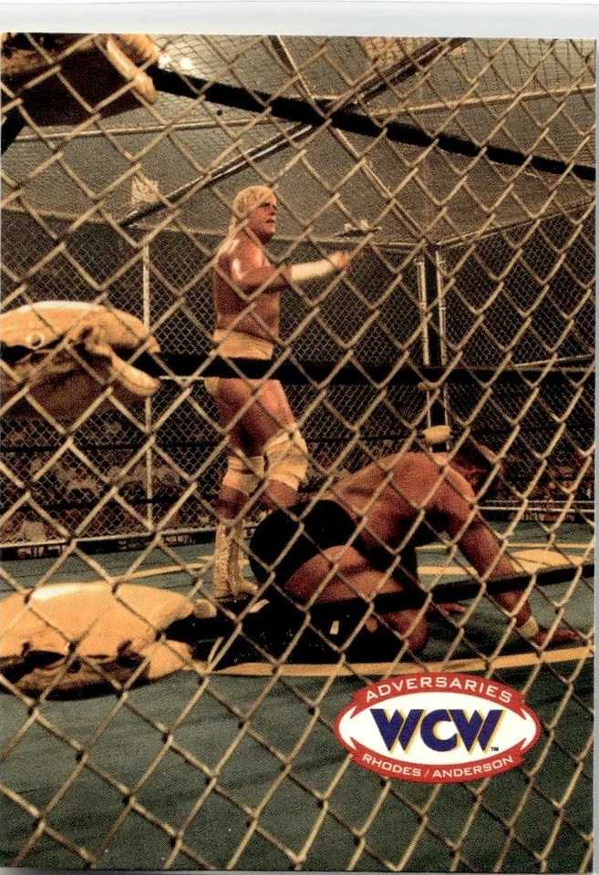 1995 Cardz WCW Main Event Dustin/Arn (Cage Match) #71 - Image 1 of 2
