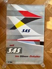 Original Vintage Reiseposter SAS, ca 1960