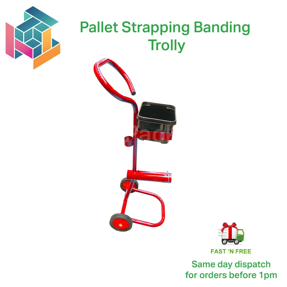 GP Globe Strapping Trolley Mobile Dispenser with Wheels