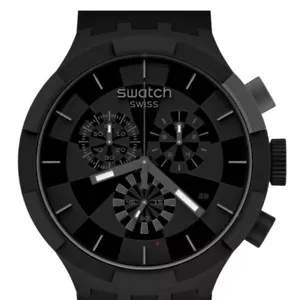 Quartz Silicone Strap, Black, 20 Casual Watch (Model: SB02B400) - Picture 1 of 2