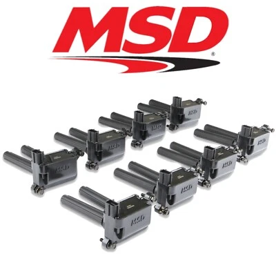 MSD Black Blaster Ignition Coil Set For 2011-2020 Dodge Ram 1500/2500/3500 5.7L - Image 1 of 4