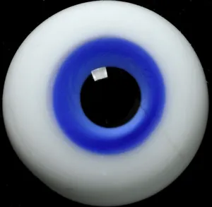 Nice 12mm  Sky Blue Glass BJD Eyes for LUTS 1/6 BJD Dollfie - Picture 1 of 3