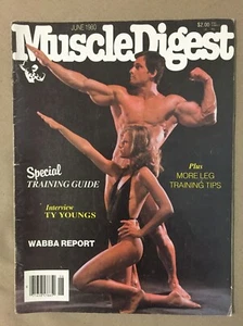 MUSCLE DIGEST bodybuilding fitness magazine \ RICHARD BALDWIN & NANCY KING 06-80 - Picture 1 of 8