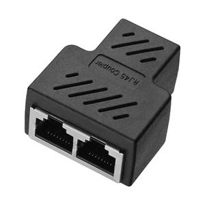SANOXY RJ45 Splitter Adapter 1 to 2 Way CAT 7 6 5 LAN Ethernet Cable Connecto... - Picture 1 of 3