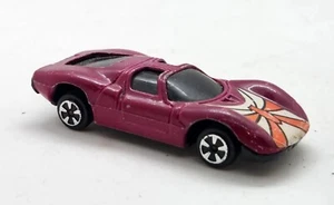 Vintage Generic Magenta Purple Alfa Romeo 2.5" Diecast Scale Model Hong Kong - Picture 1 of 8