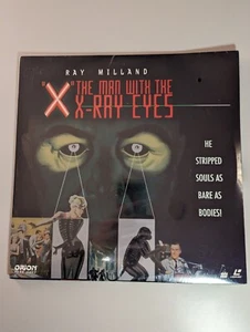 Laserdisc - Ray Milland - "X" The Man With The X-Ray Eyes. New. Sealed. - Afbeelding 1 van 10