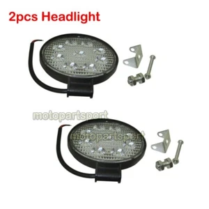 LED Head Light Headlight For 110cc 125cc 150 200 250 400 800cc ATV Quad Go Kart - Picture 1 of 6