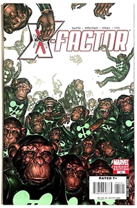 X-FACTOR #35 BOO COOK MONKEY 1:10 VARIANT 1ST PRINT 2008 MARVEL COMICS VF/NM - Picture 1 of 1