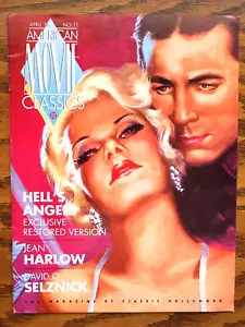 American Movie Classics Magazine April 1989 Hells Angels Jean Harlow D Selznick - Picture 1 of 10
