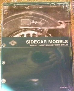 Catálogo de piezas de fábrica de modelos Harley-Davidson Sidecar 2008-2011 ENVÍO GRATUITO - Imagen 1 de 2