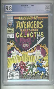 WHAT IF #41 AVENGERS HAD FOUGHT GALACTUS PGX 9.8 - Picture 1 of 2