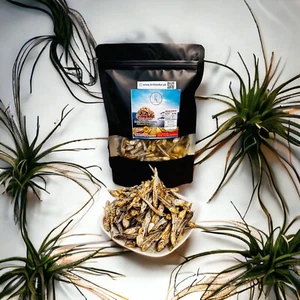 Sonnengetrocknete Sprotten 200g (HALMASSO) | Hochwertiger Ceylon Trockenfisch | Omega 3 & 6 - Bild 1 von 9