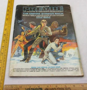 Star Wars The Empire Strikes Back Mediascene PREVUE magazine 1980 McQuarrie prev - Picture 1 of 23