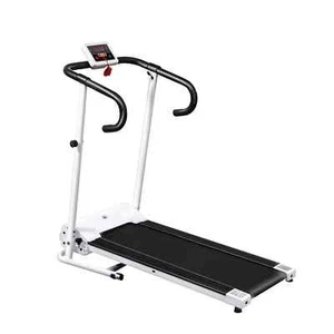 1.25HP Motorised Electric Treadmill, 10km/h Folding Running Machine, Gym Fitness - Picture 1 of 11