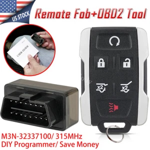 Remote Key Fob for Chevrolet Tahoe Suburban 2015 2016 2017 2018 2019 M3N32337100 - Picture 1 of 11