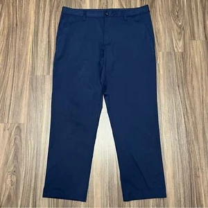 iPhone Commuter Hose Herren 32 blau Plissee 5-Pocket Stretch Chino Golf Schrittlänge 25 - Bild 1 von 10