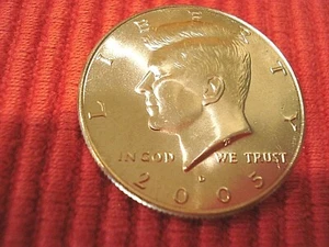 2005 D Kennedy BU Half Dollar Very Nice - Picture 1 of 3