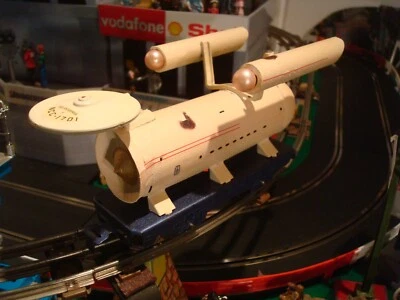 Custom STAR TREK ENTERPRISE 1701 O Gauge ON Marx TIN TRAIN RAIL CAR - Image 1 of 3