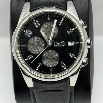 Dolce & Gabbana D&G 40mm Working Quartz Watch Date Display Stainless Steel - image 1 of 4