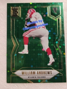 William Andrews 2025 Elite No. 60 Green Disco Atlanta Falcons - Picture 1 of 11