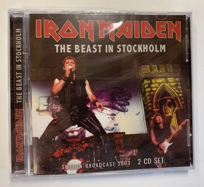 Iron Maiden - The Beast In Stockholm 2 X CD 2022 + Bonus CD Bundle - Image 1 of 4