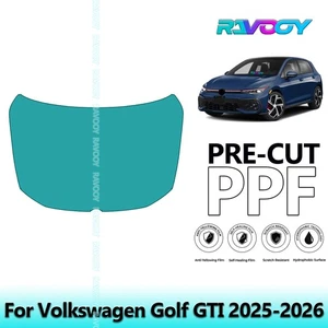 For Volkswagen Golf GTI 2025-2026 Hood Paint Protection Film PreCut Kit PPF - Picture 1 of 14