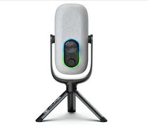 Micrófono USB JLab JBuds Talk 96 kHz Gaming Streaming Podcast Micrófono Blanco - Imagen 1 de 5