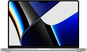Macbook Pro (2021) 14.2" M1 Pro 8CPU 14GPU 16GB 512GB Silver B Qwerty US - Afbeelding 1 van 3