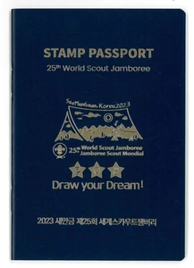 2023 World Scout Jamboree DRAW YOUR DREAM! OFFICIAL SCOUTS STAMP PASSPORT ~ MINT - Picture 1 of 6