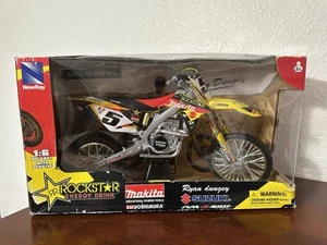 Ryan Dungey Suzuki 1:6 Die Cast Motorcycle Supercross Dirt Bike Champ Toy New - Picture 1 of 24
