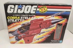 GI Joe ARAH Cobra Stellar Stiletto Veicolo 1987 NUOVO scatola mai aperta - Foto 1 di 11