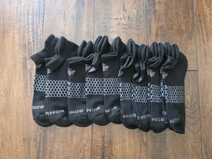 Bombas Socks Unisex Ankle Size LARGE (Men's 9-13, Women's 11-14) 9 Pairs - Picture 1 of 3